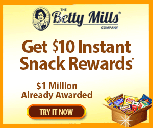 Get $10 Snack Rewards